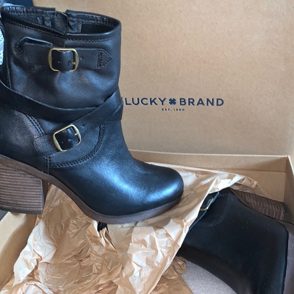 Lucky Brand LK-ORENZO Leather Boots — 8M — NWT - Picture 3 of 15